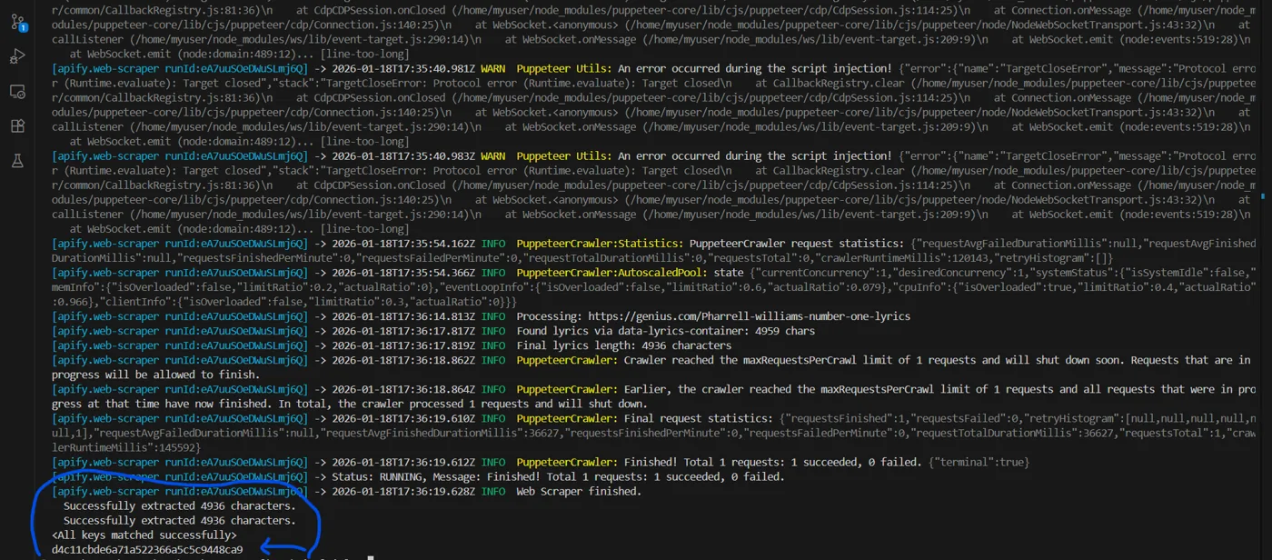 YouTube AI Scraping Agent screenshot from the GitHub repository